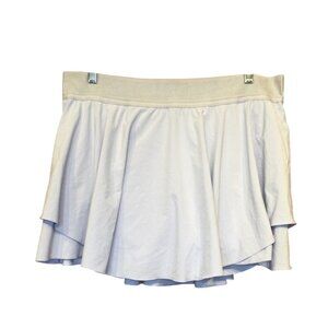 Lululemon Court Rival Skirt Tennis Skort Built In Shorts Size 16 Pickleball